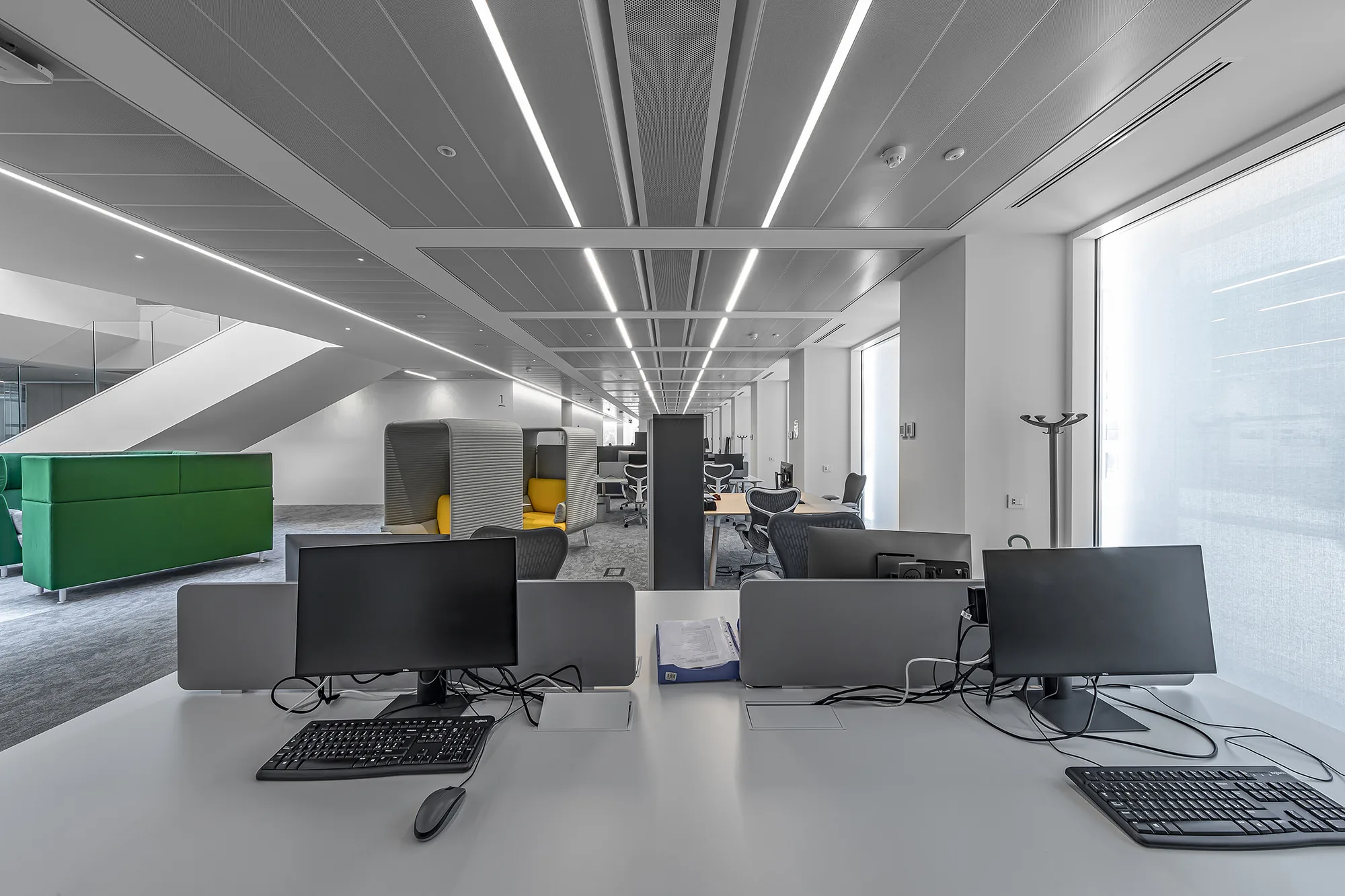 Confindustria Bergamo — area operativa open space